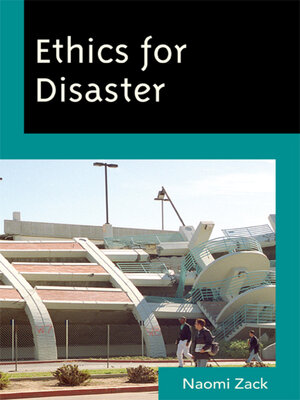 cover image of Ethics for Disaster